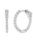Inside-Outside Sparkle Hoop Earrings