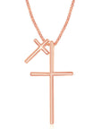 Double Cross Necklace