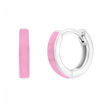 Colored Enamel Huggie Earrings (Available in 11 Colors)