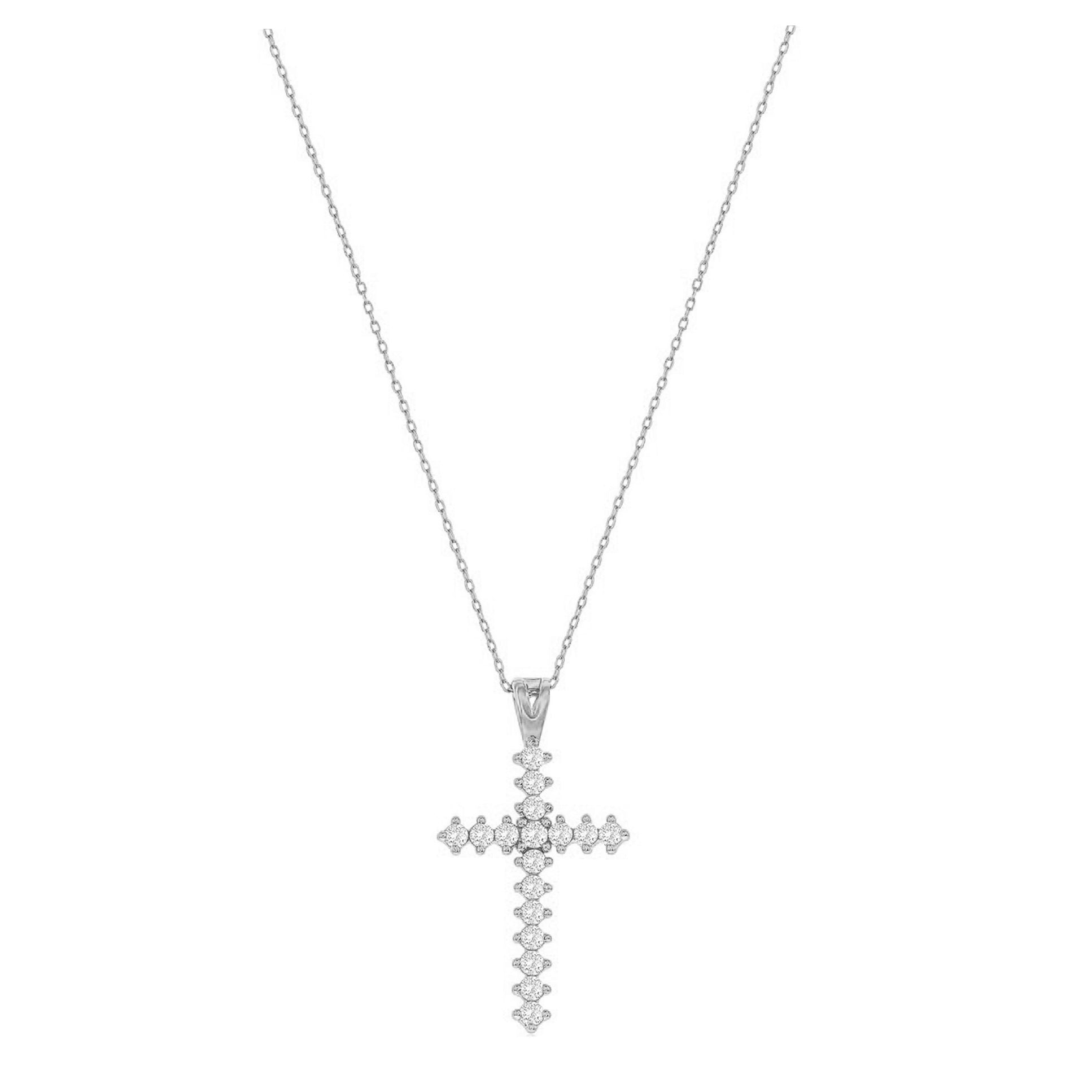 Sparkle Cross Necklace