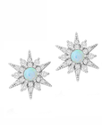 Sparke Opal Starburst Stud Earrings