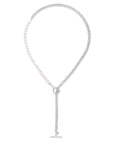 Pearl Curblink Chain Necklace