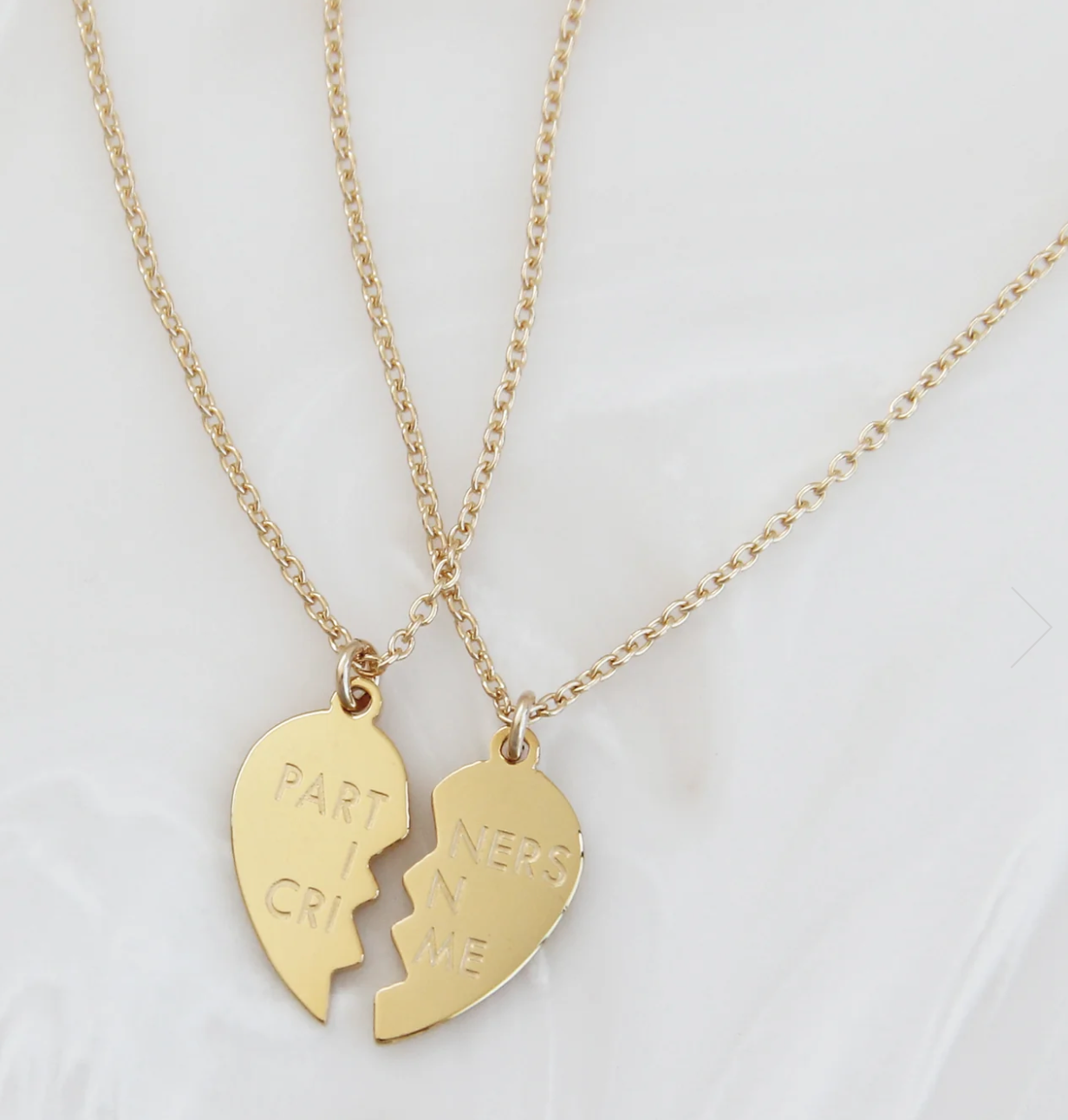 Partners in Crime Necklace Set