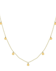 Round Opal Shaker Necklace (Available in 8 Colors)