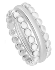 Plain and Beaded Band Set