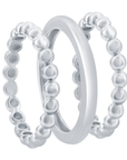 Plain and Beaded Band Set