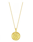 Sparkle Zodiac Coin Necklace (Available in 12 Styles)