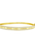 Sparkle Edge Bangle Bracelet