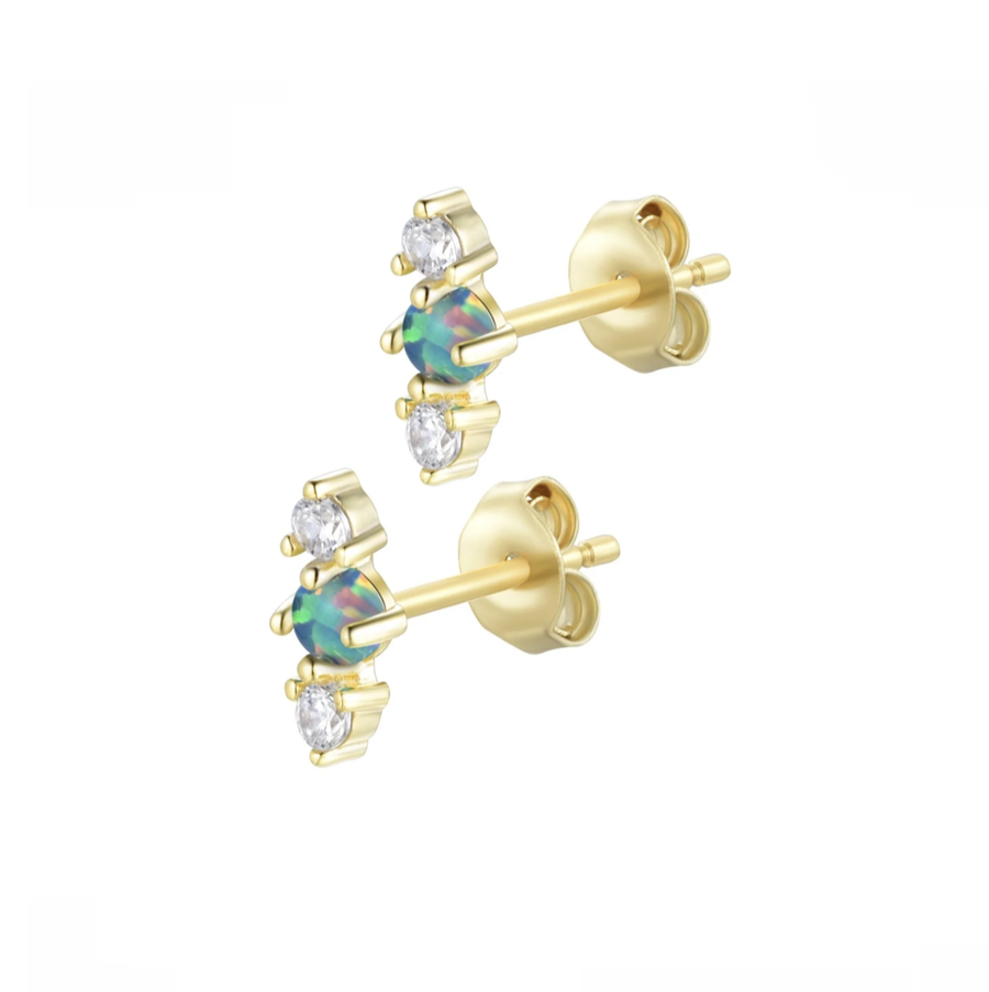 Align Opal Stud Earrings (Available in 6 Colors)