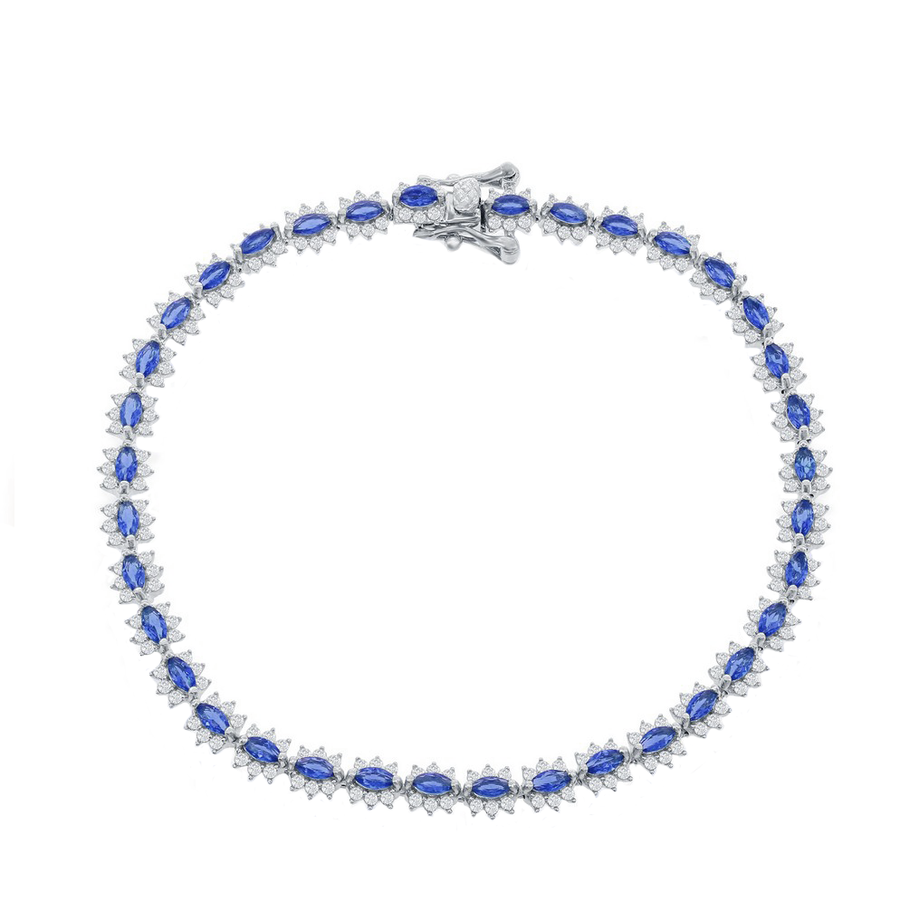 Royal Blue Sapphire Bracelet