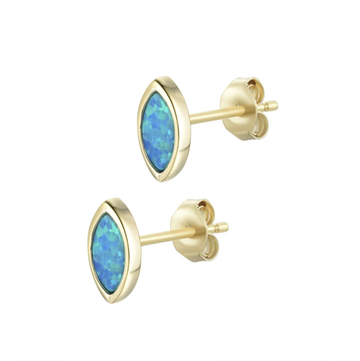 Opal Marquise Stud Earrings (Available in 8 Colors)