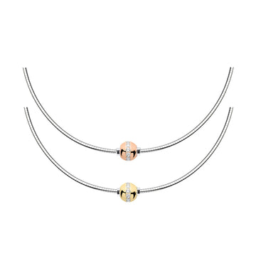 Diamond Cape Cod Omega Chain Necklace