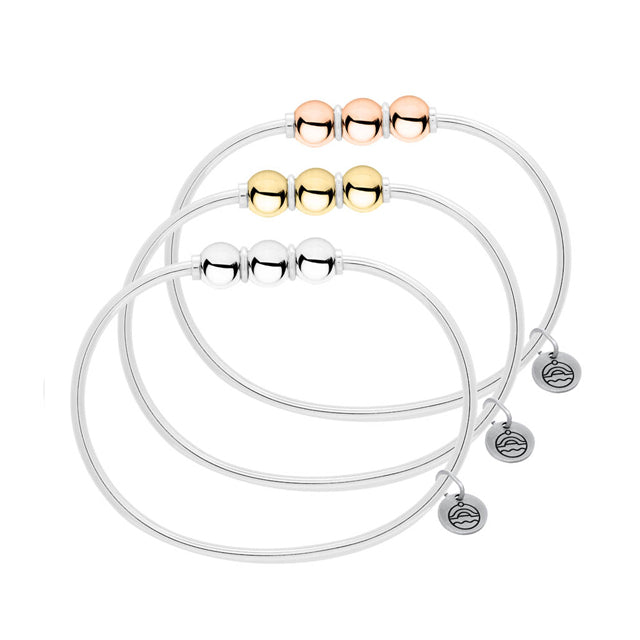 The Triple Ball Cape Cod Bracelet
