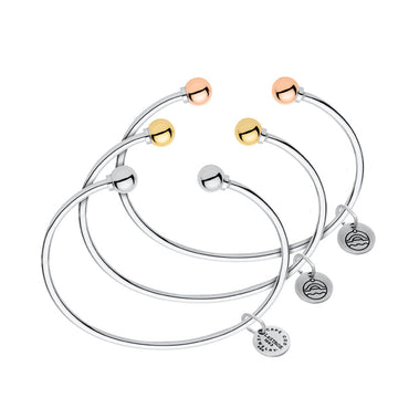 Double Ball Cape Cod Cuff Bracelet