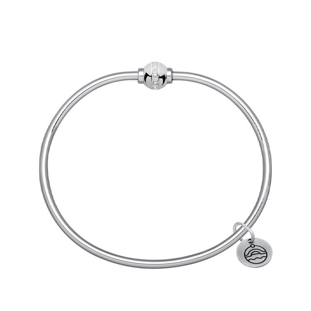 CZ Single Ball Cape Cod Bracelet