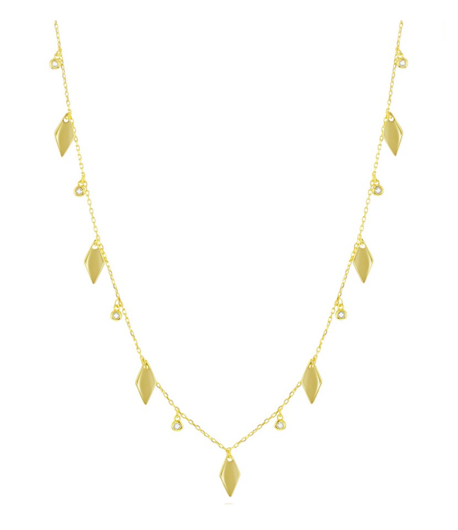 Kite and Dew Drop Necklace