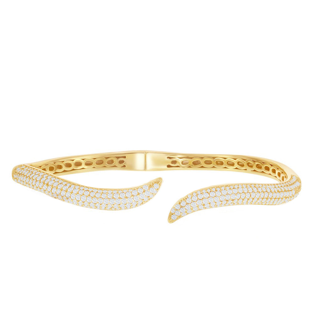 Sparkle Wave Bangle
