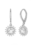 Starburst Sparkle Drop Earrings