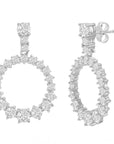Graduated Circle Drop Earrings