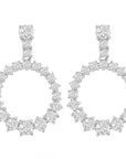 Graduated Circle Drop Earrings