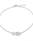 Personalized Double Initial Bracelet
