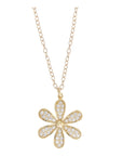 Pave Flower Power Necklace