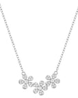 Triple Flower Necklace
