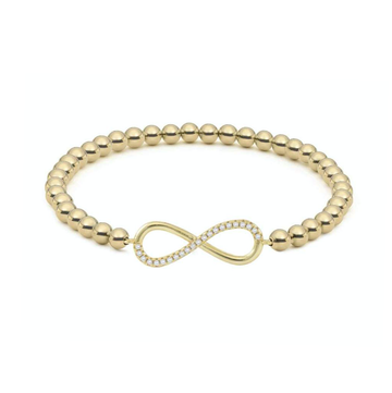 Infinity Beaded Bracelet