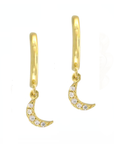 Moon Drop Earrings