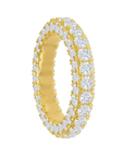 Triple Row Eternity Band