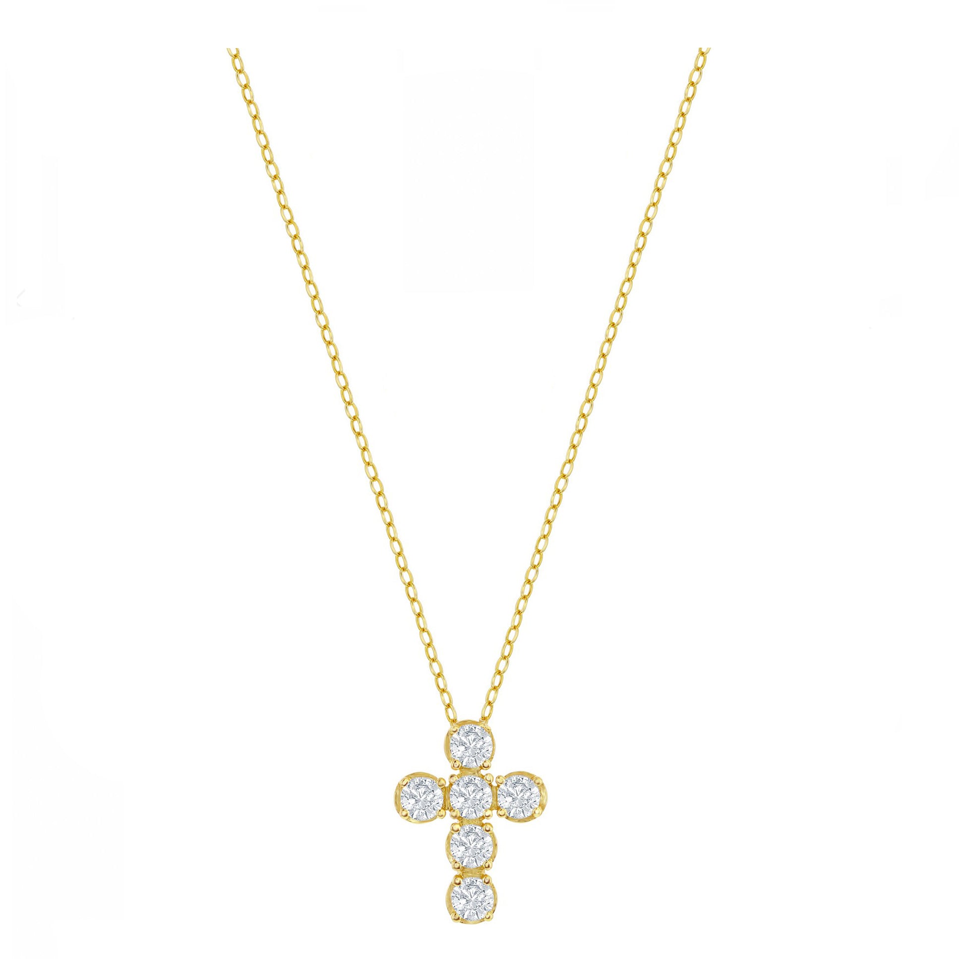 Sparkle Cross Necklace
