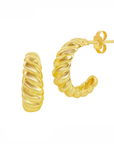 Croissant Hoop Earrings