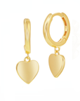Heart Drop Earrings