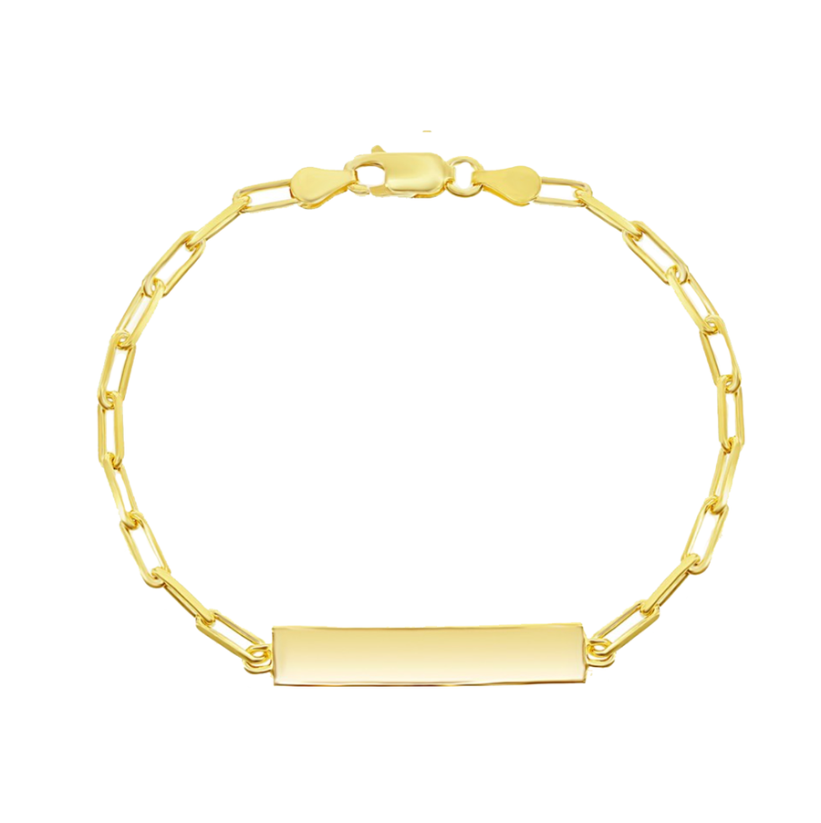 Paperclip Bar Bracelet