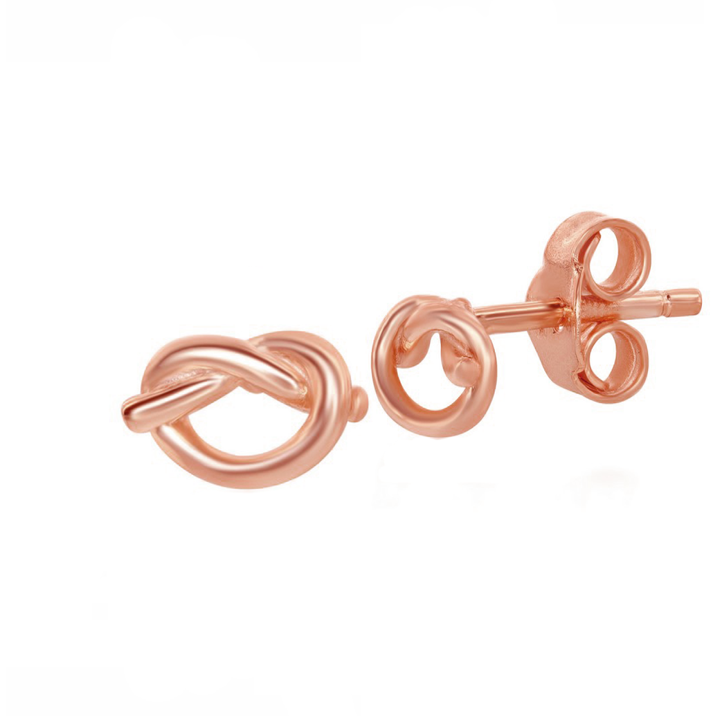 Love Knot Stud Earrings