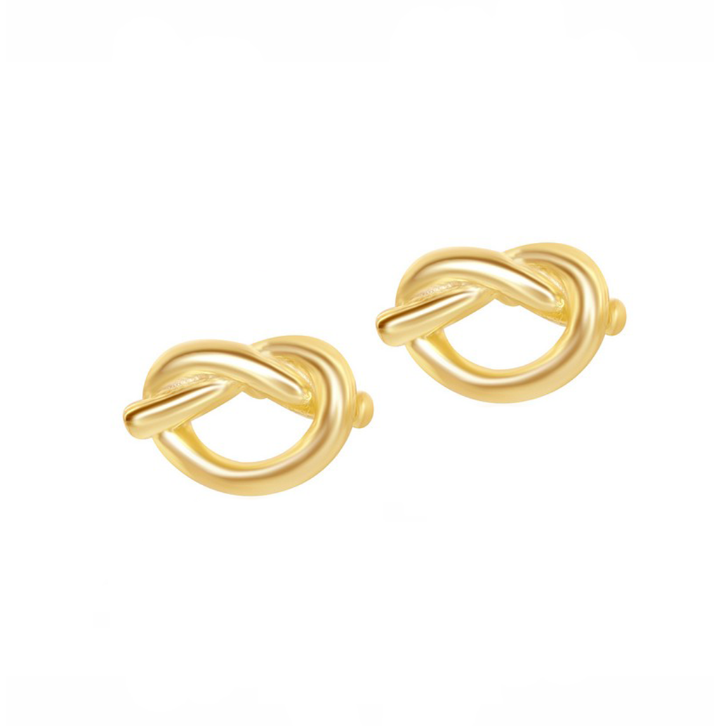Love Knot Stud Earrings