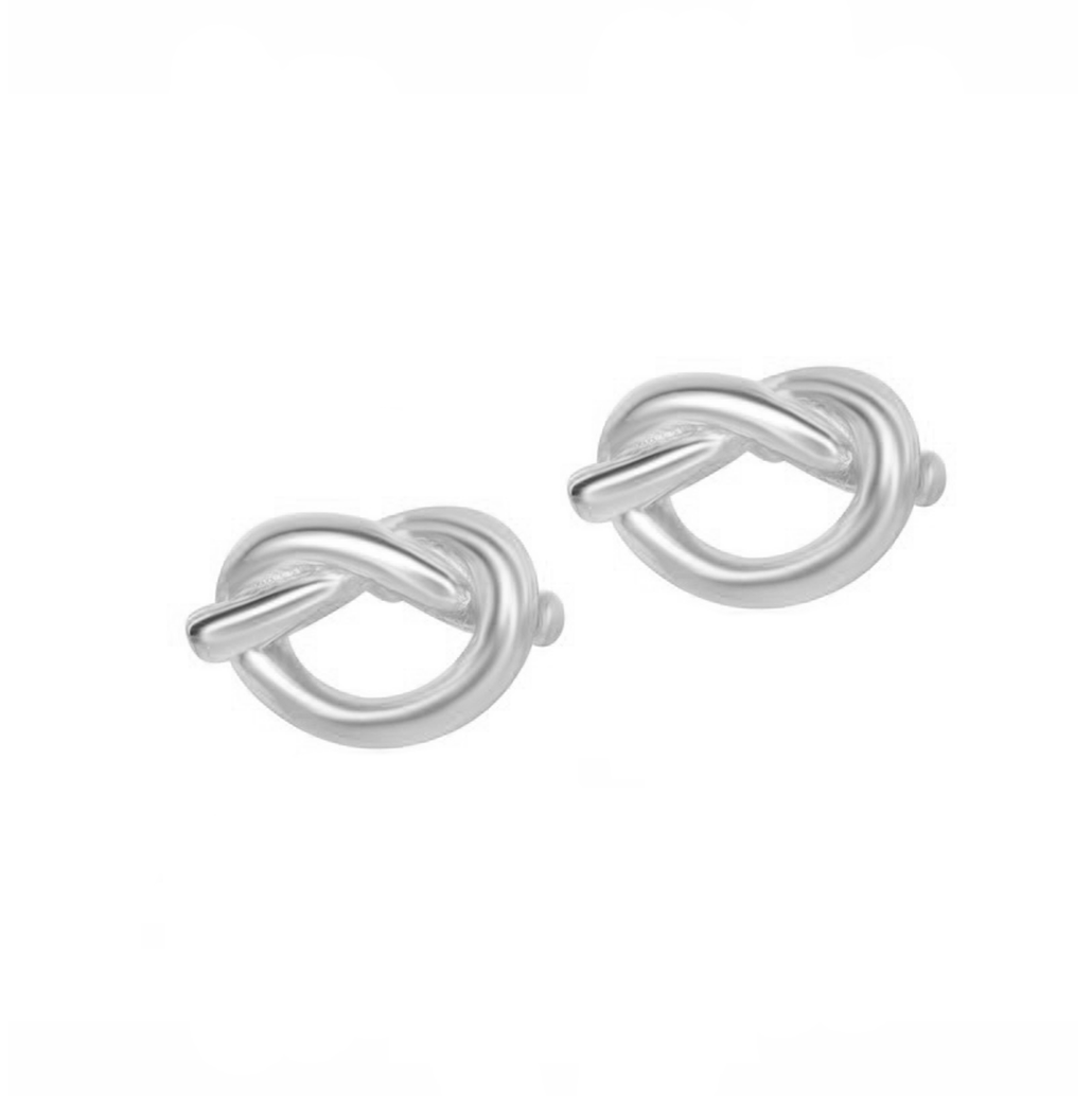 Love Knot Stud Earrings