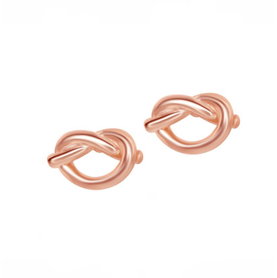 Love Knot Stud Earrings