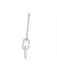 Sparkle Mini Paperclip Pendant Necklace
