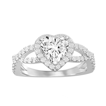 Braided Heart Ring
