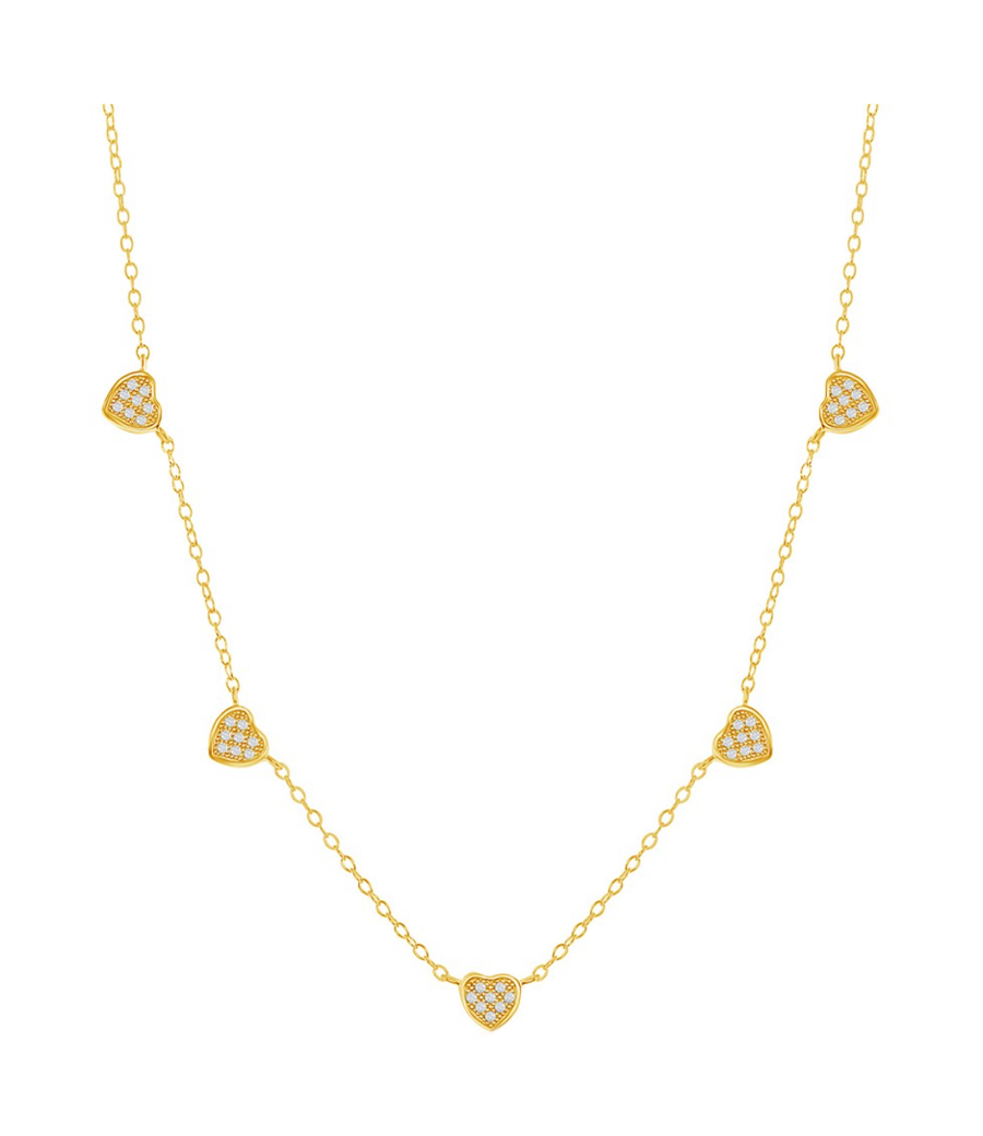 Mini Heart Drop Necklace
