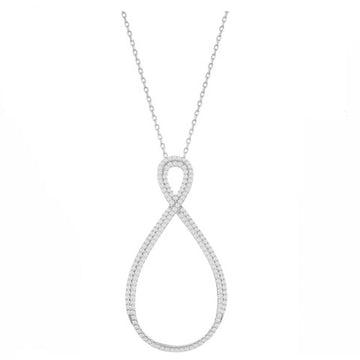 Infinity Sparkle Necklace