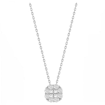 Cluster Cushion Necklace