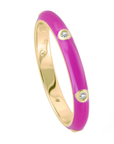 Colored Enamel Sparkle Ring (Available in 11 Colors)