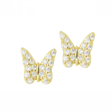 Mini Butterfly Stud Earrings