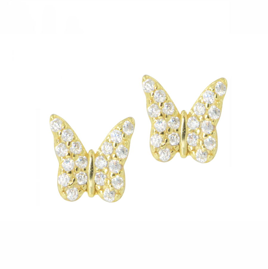 Mini Butterfly Stud Earrings