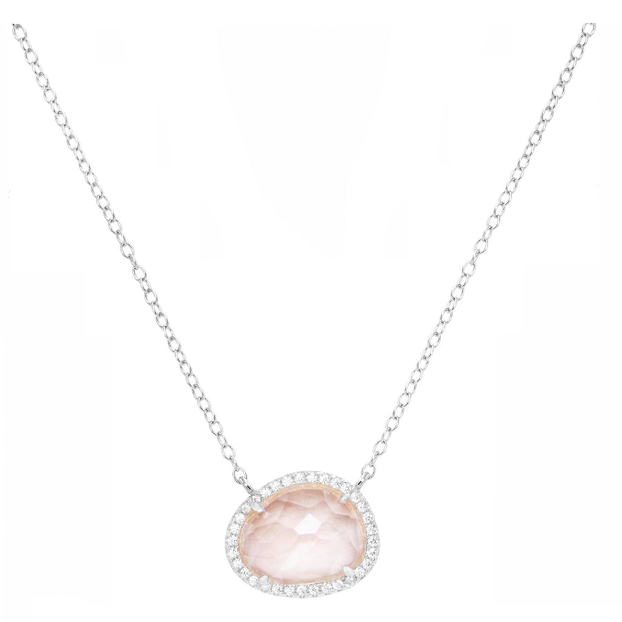 Pebble Gemstone Necklace (Available in 4 Colors)