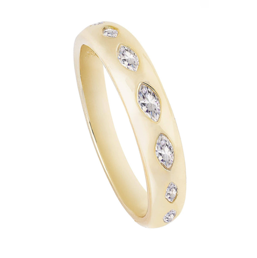 Marquise Sparkle Band