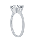 Cushion-Cut Solitaire Ring