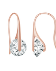 Spinning Sparkle Wireback Earrings